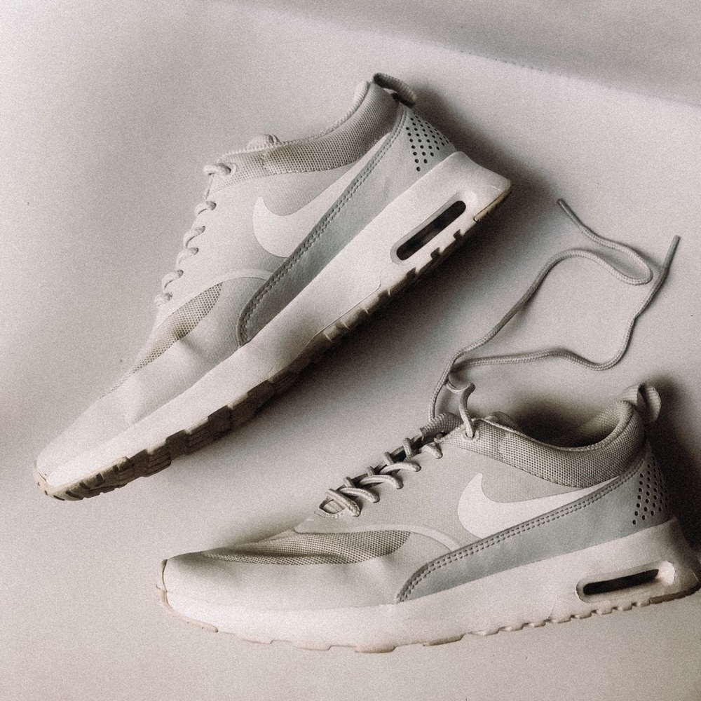 Nike Women’s Shoes Air Max Thea Light Gray